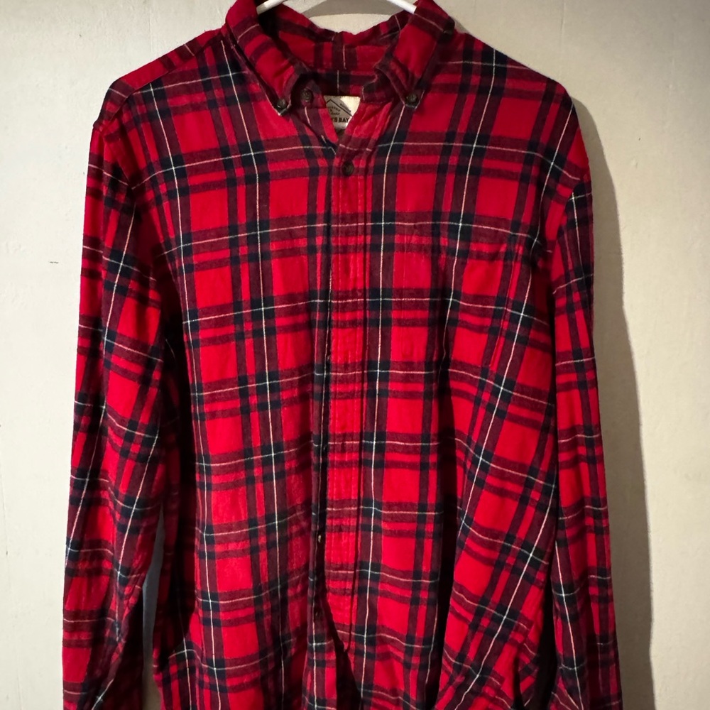 St. John's Bay Super Soft Buffalo Check Cotton Shirt
